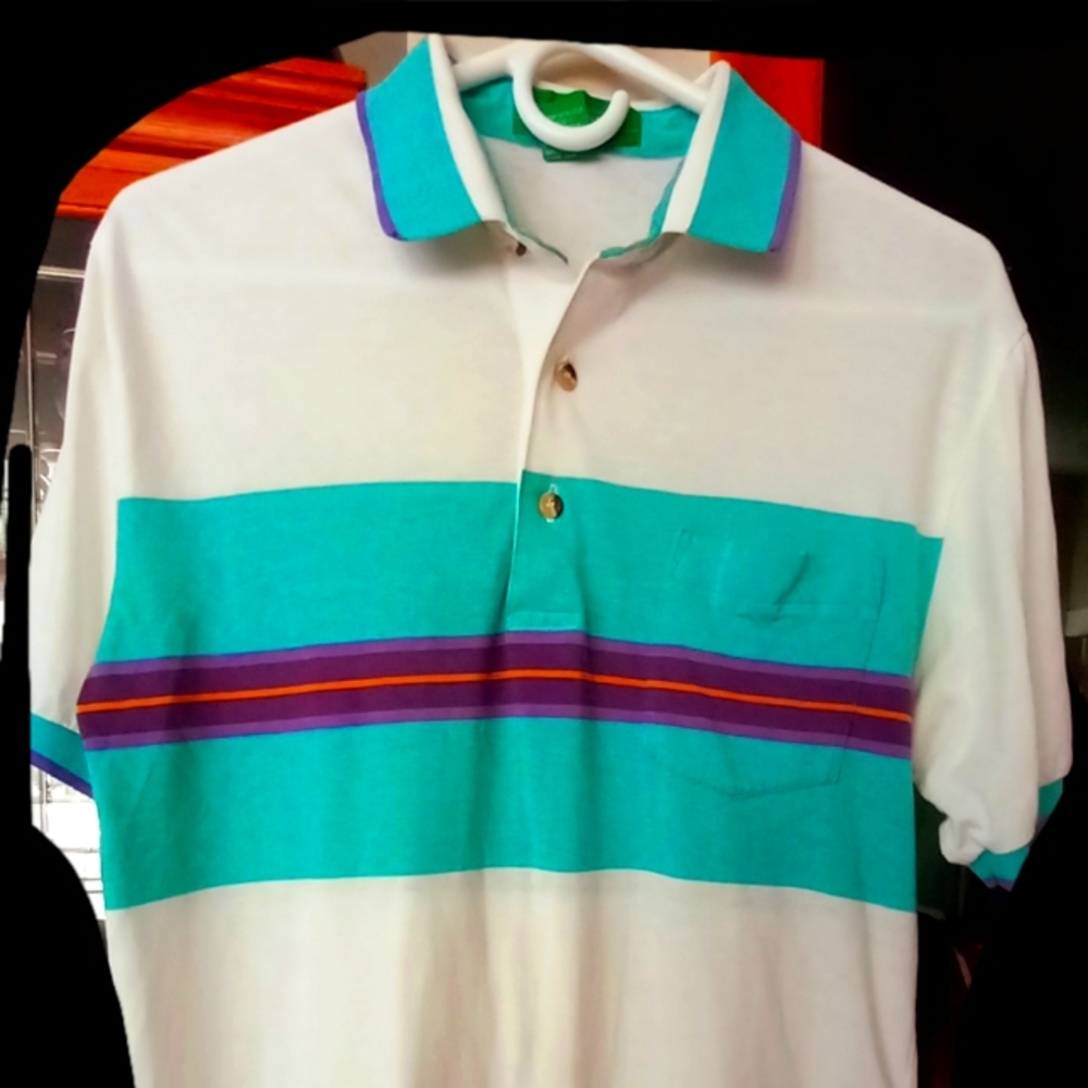 1980 called...Retro men's polo